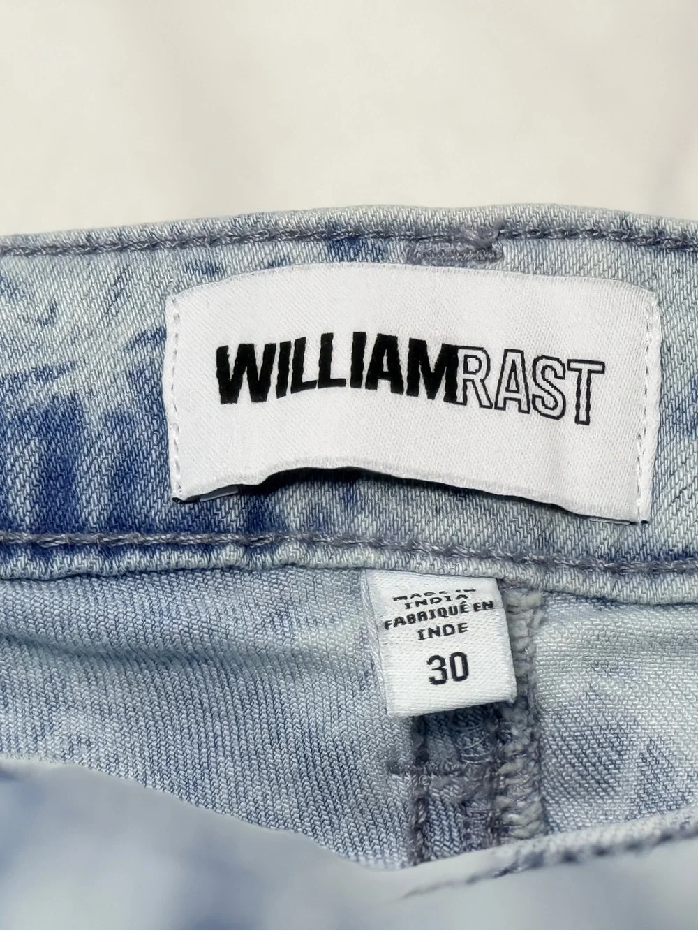 William Rast Light Blue Skinny Jeans